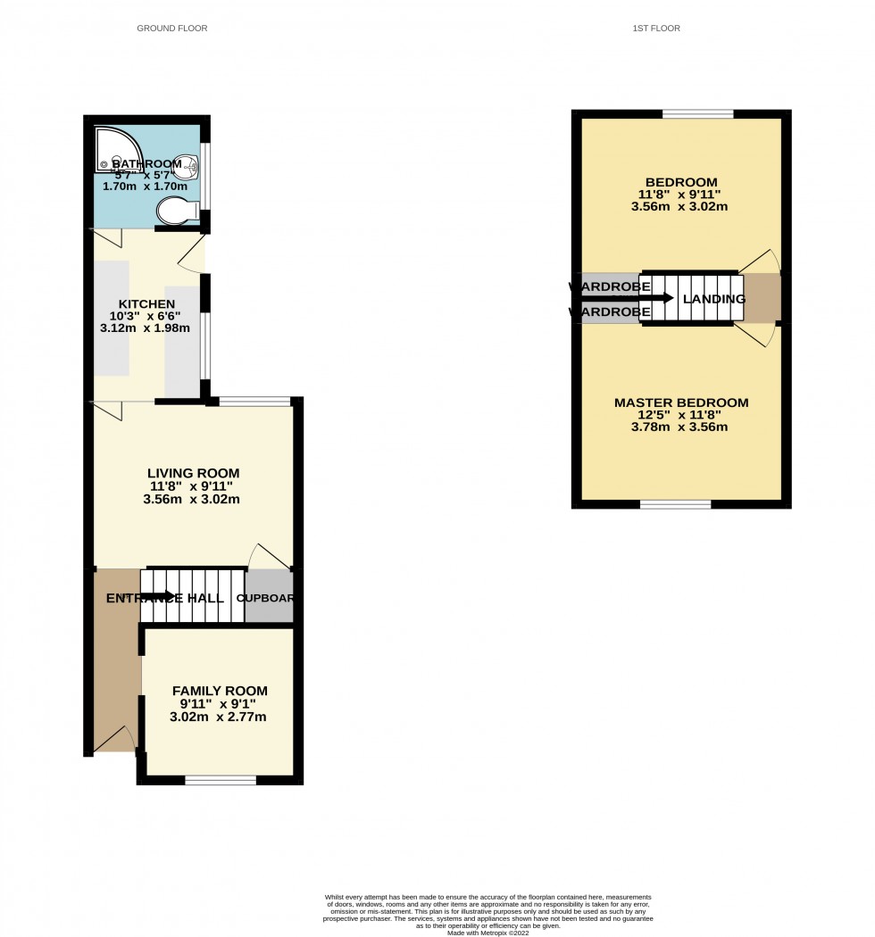 Floorplan for Cannon Street, Reading, Berkshire