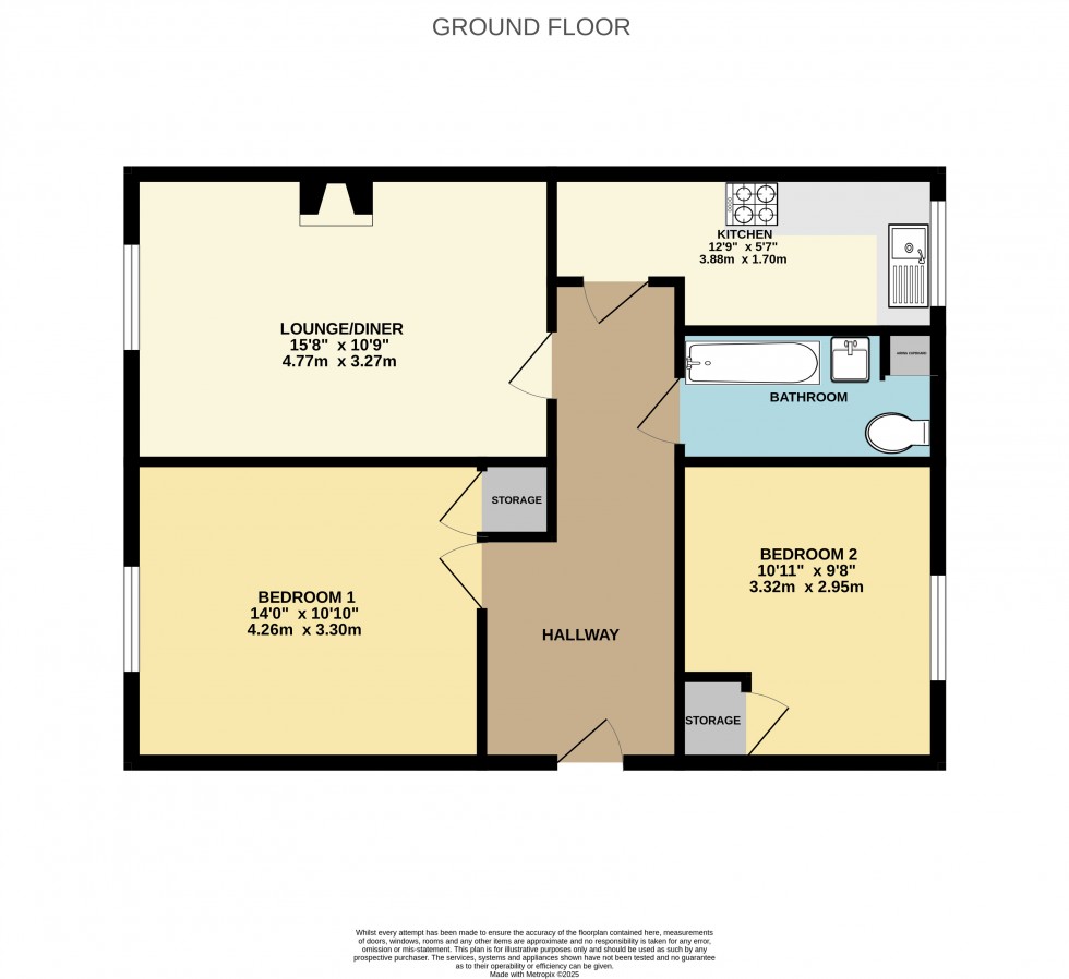 Floorplan for Frensham Green, Reading, Berkshire