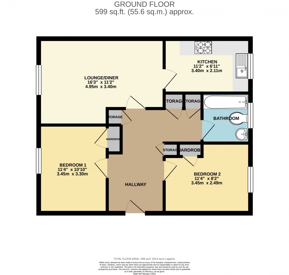 Floorplan for Chester Street, Reading, Berkshire