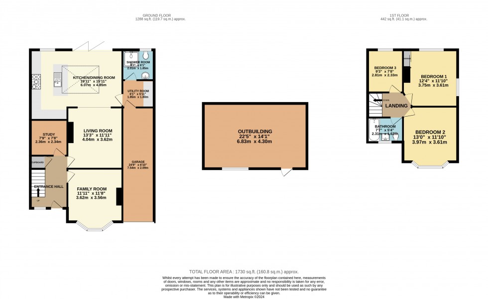 Floorplan for Tilehurst, Reading, Berkshire