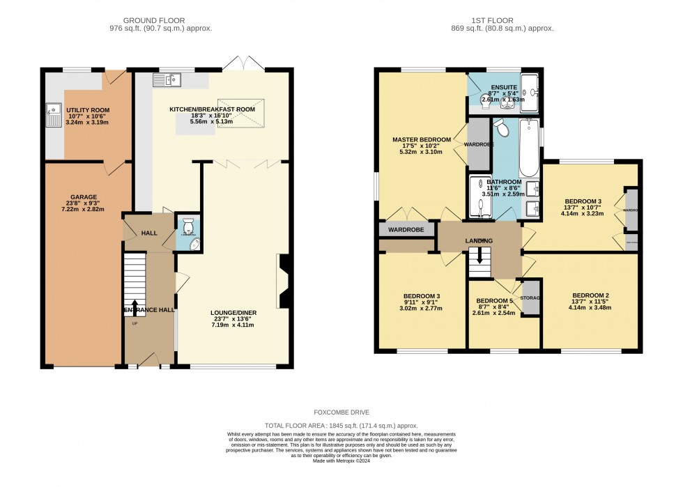 Floorplan for Tilehurst, Reading, Berkshire