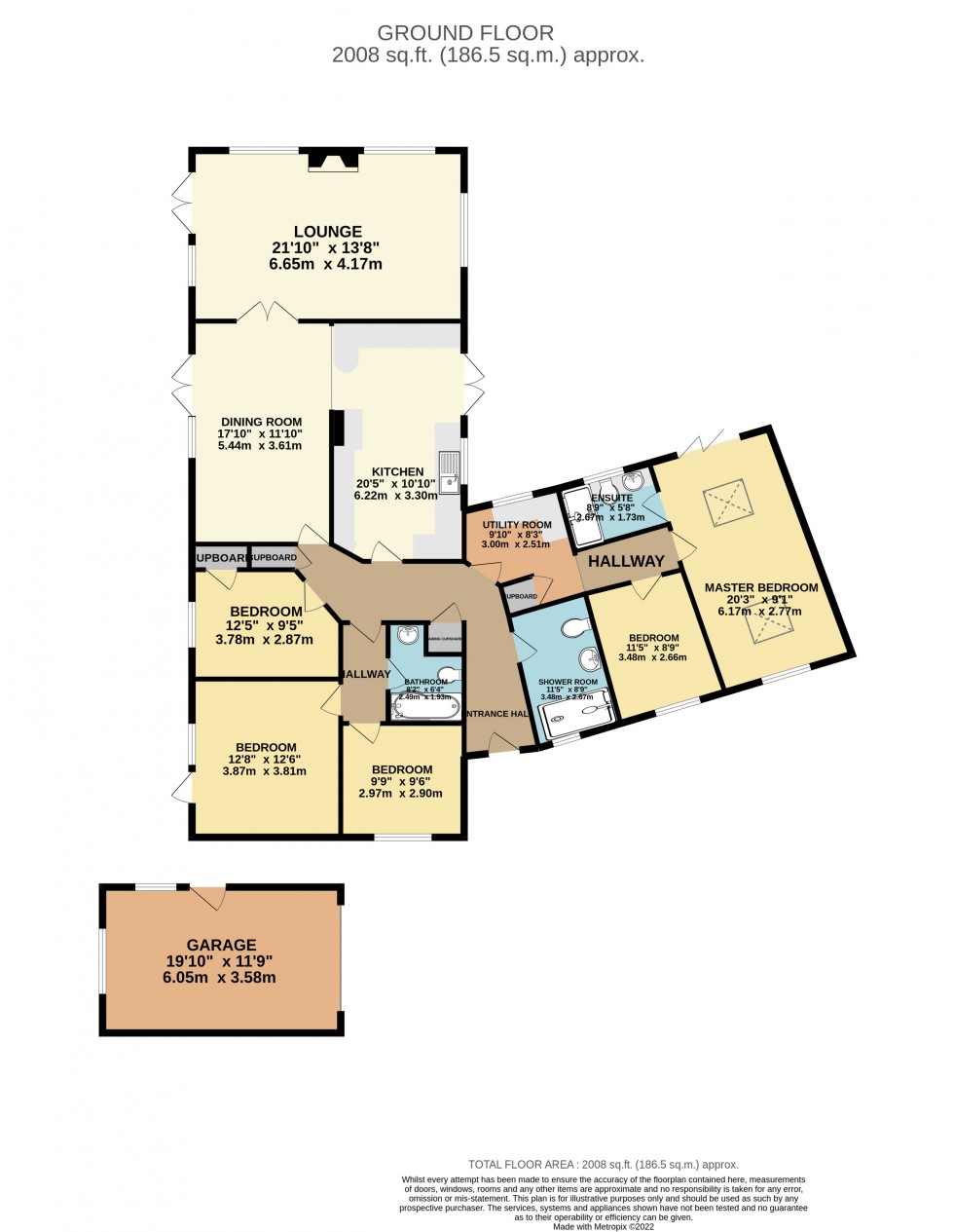 Floorplan for Tilehurst, Reading, Berkshire