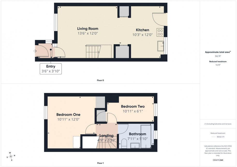 Floorplan for Wealden Way, Tilehurst, RG30