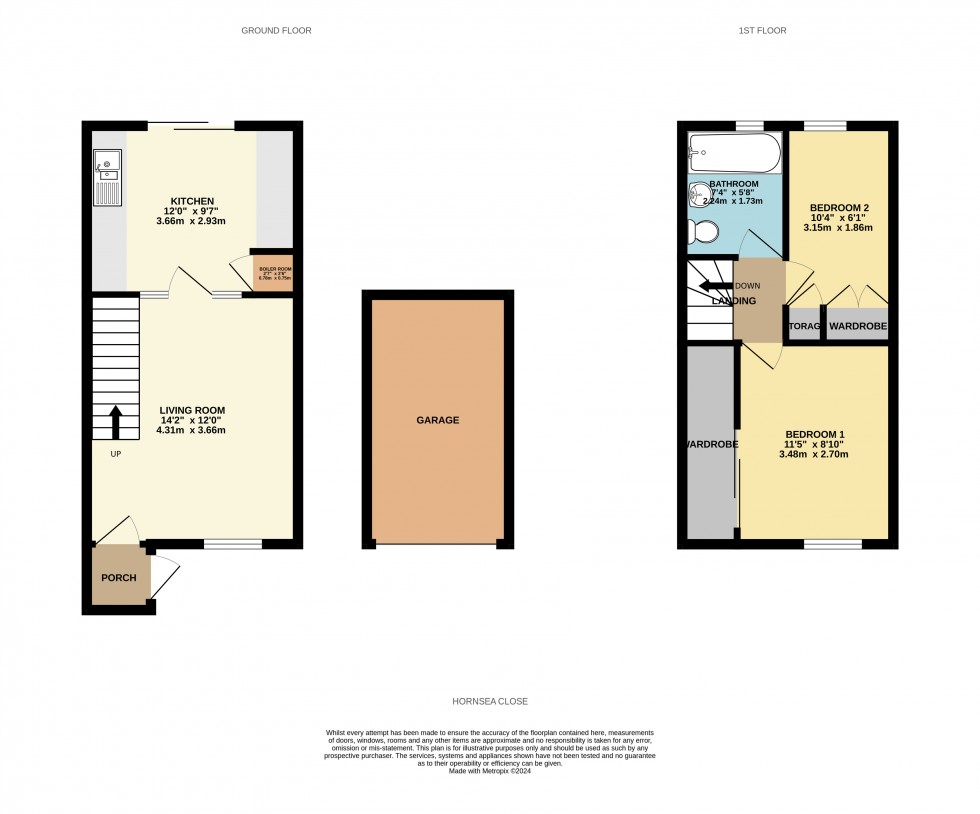 Floorplan for Tilehurst, Reading, Berkshire