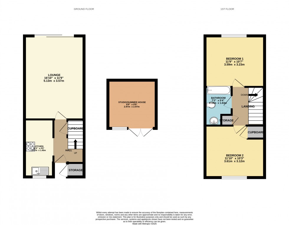 Floorplan for Lower Earley, Reading, Berkshire