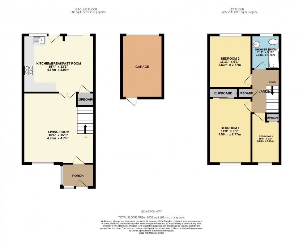 Floorplan for Reading, Berkshire