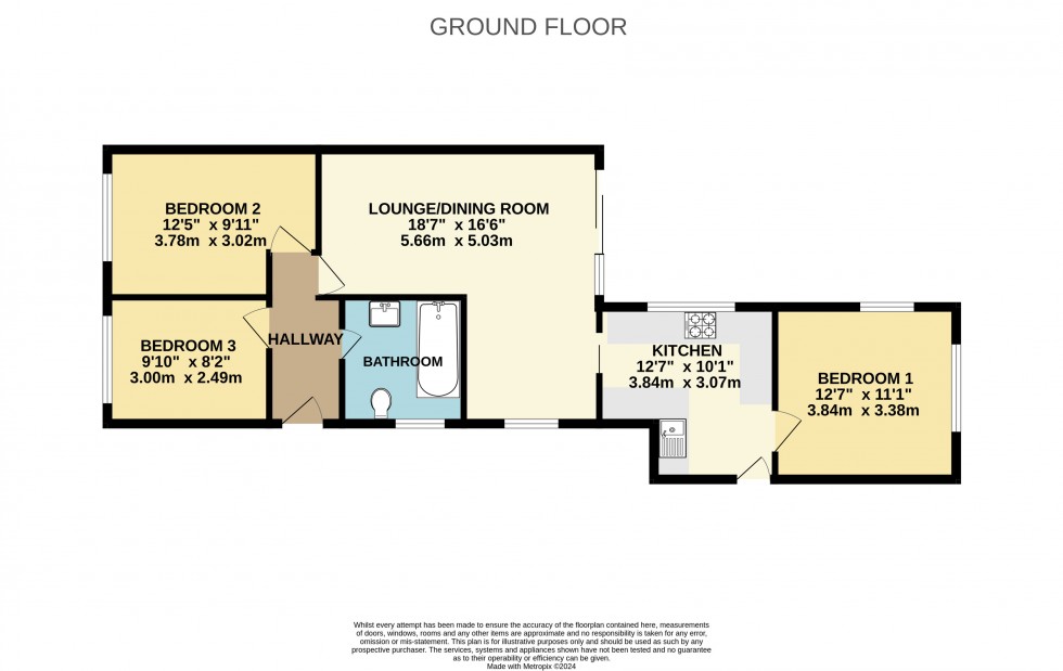 Floorplan for Tilehurst, Reading, Berkshire