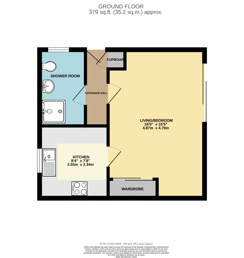 Floorplan for Lower Earley, Reading, Berkshire