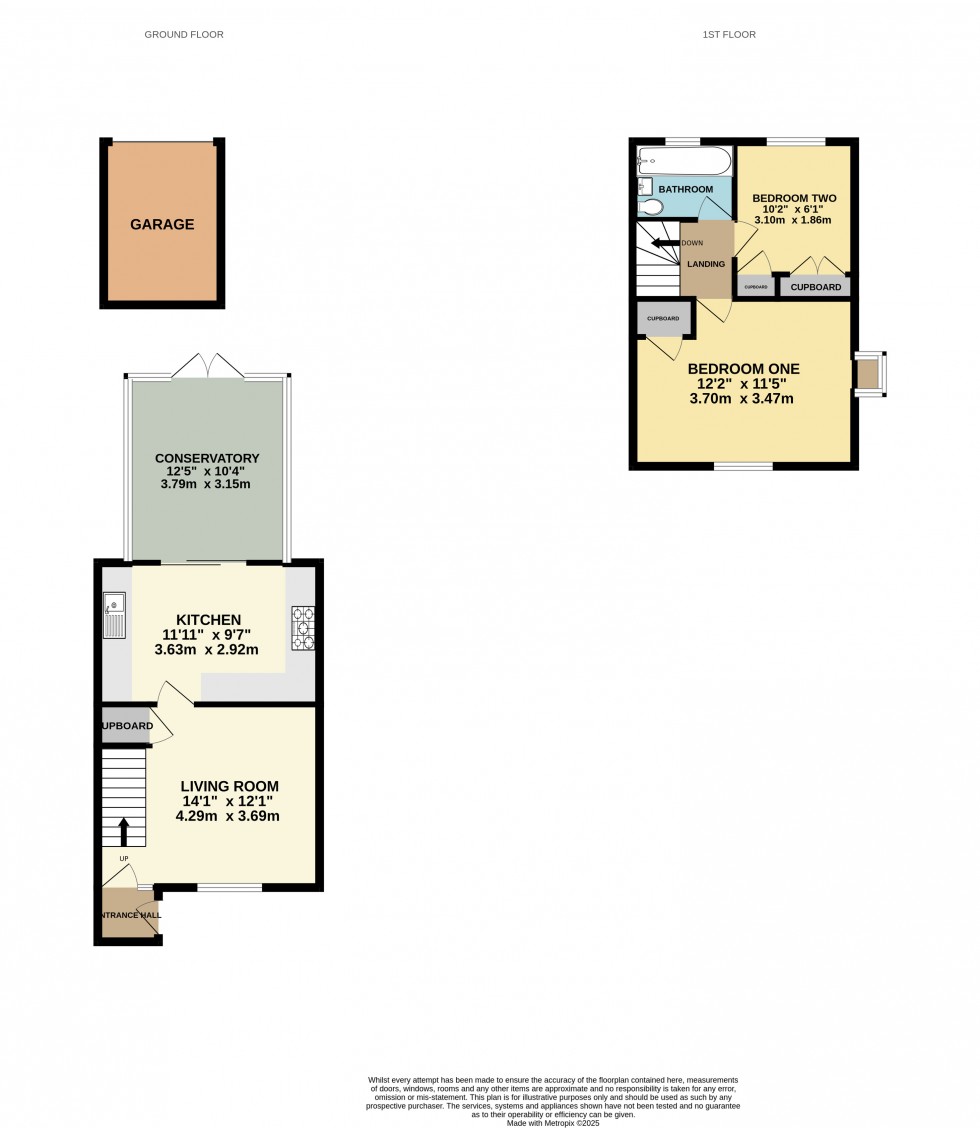 Floorplan for Lower Earley, Reading, Berkshire