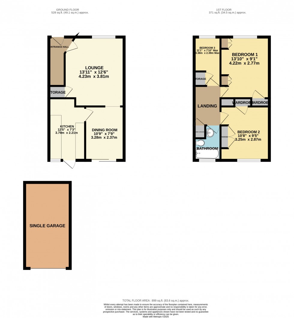 Floorplan for Tilehurst, Reading, Berkshire