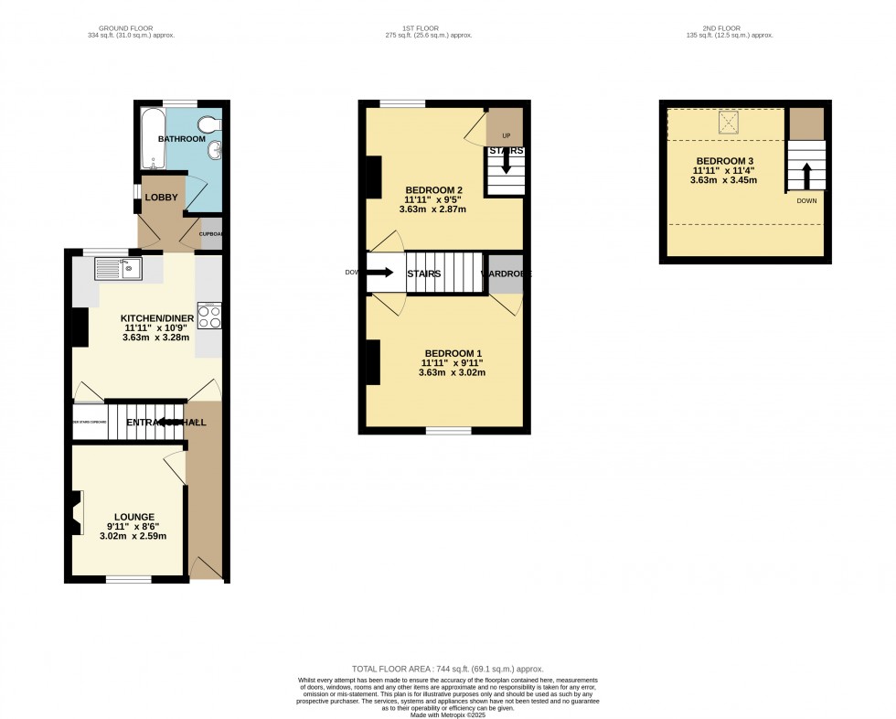 Floorplan for Francis Street, Reading, Berkshire