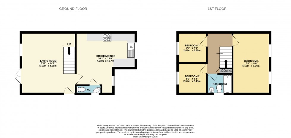 Floorplan for Calcot, Reading, Berkshire