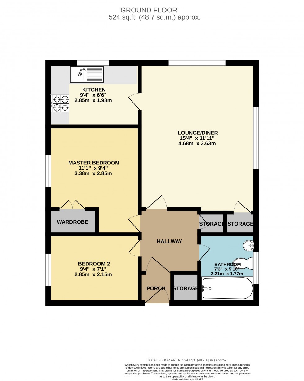 Floorplan for Tilehurst, Reading, Berkshire