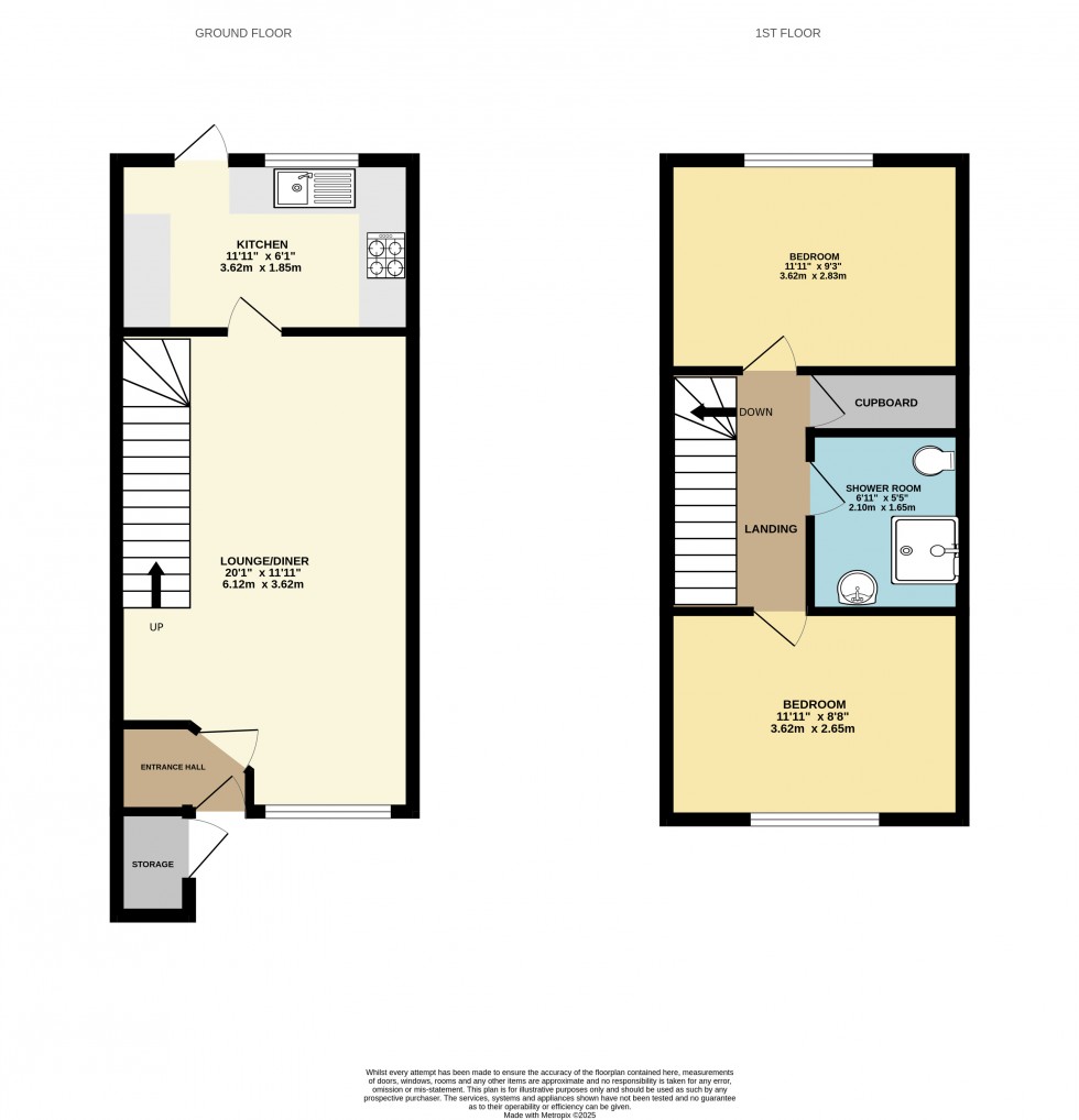 Floorplan for Lower Earley, Reading, Berkshire