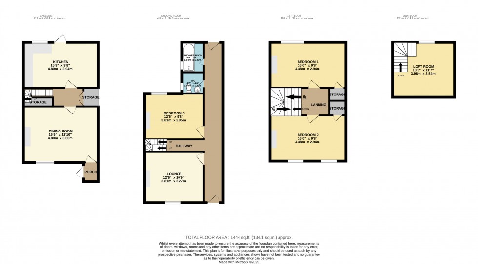 Floorplan for Bedford Road, Reading, Berkshire