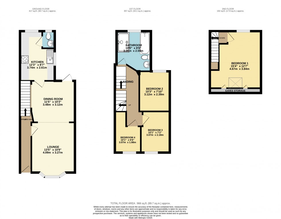 Floorplan for Wilson Road, Reading, Berkshire