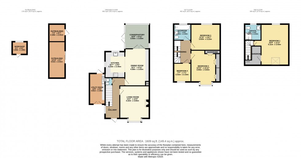 Floorplan for Tilehurst, Reading, Berkshire