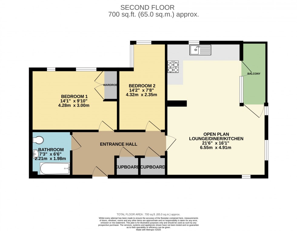 Floorplan for Reading, Berkshire