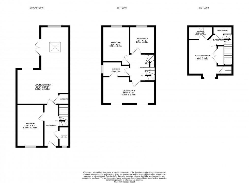 Floorplan for Earley, Reading, Berkshire