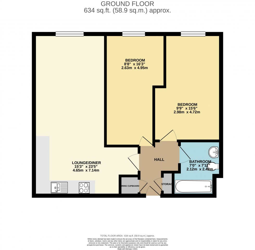 Floorplan for Moulsford Mews, Reading, Berkshire