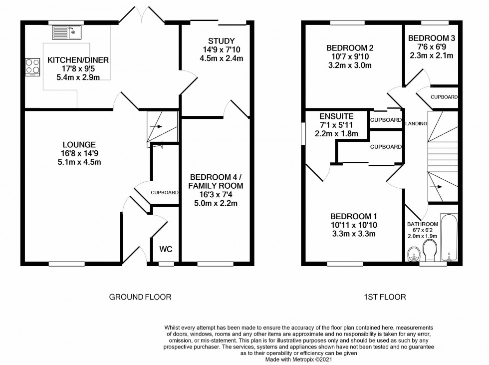 Floorplan for Earley, Reading, Berkshire