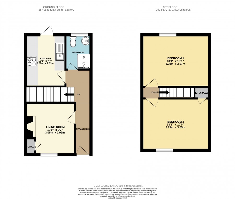 Floorplan for William Street, Reading, Berkshire