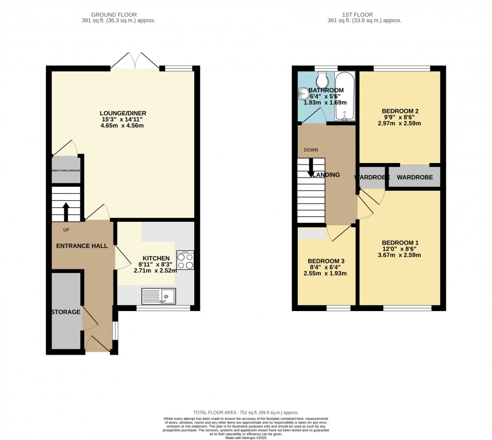 Floorplan for Tilehurst, Reading, Berkshire