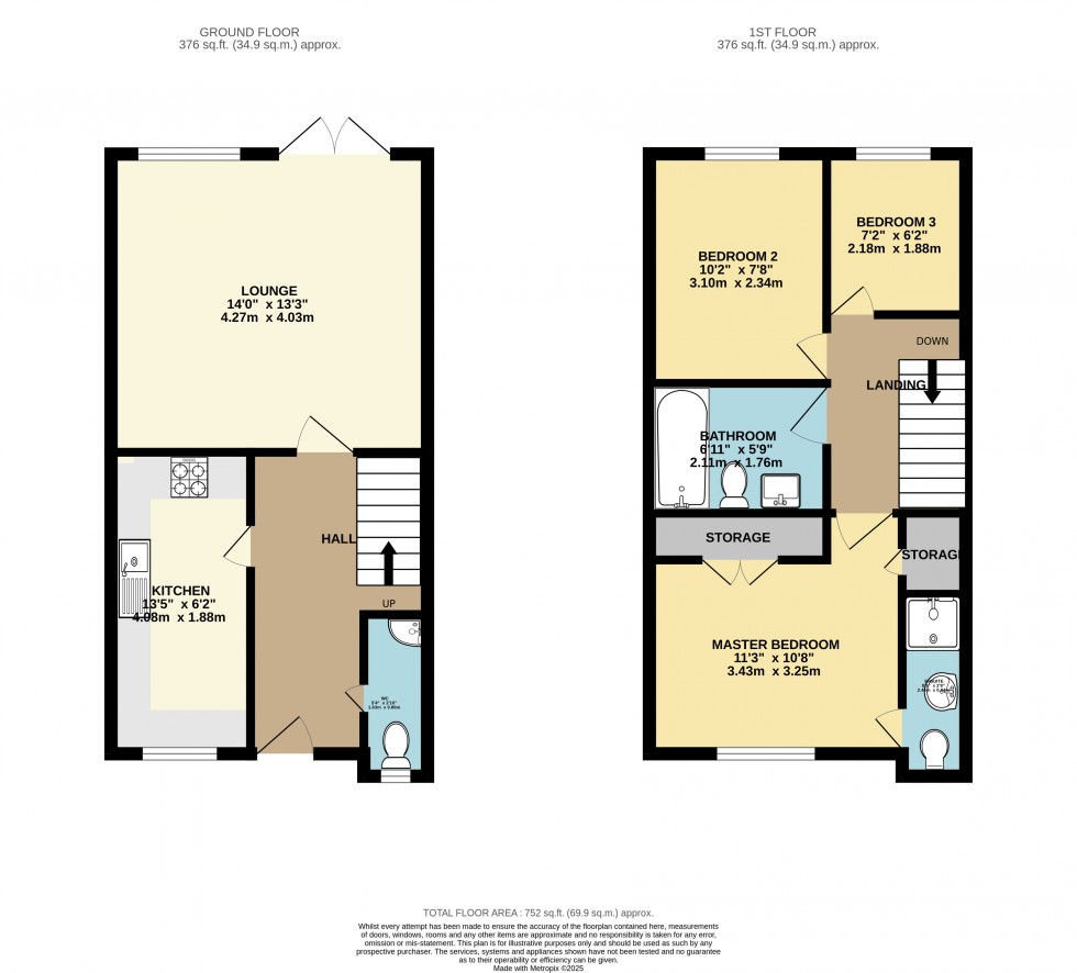 Floorplan for Tilehurst, Reading, Berkshire