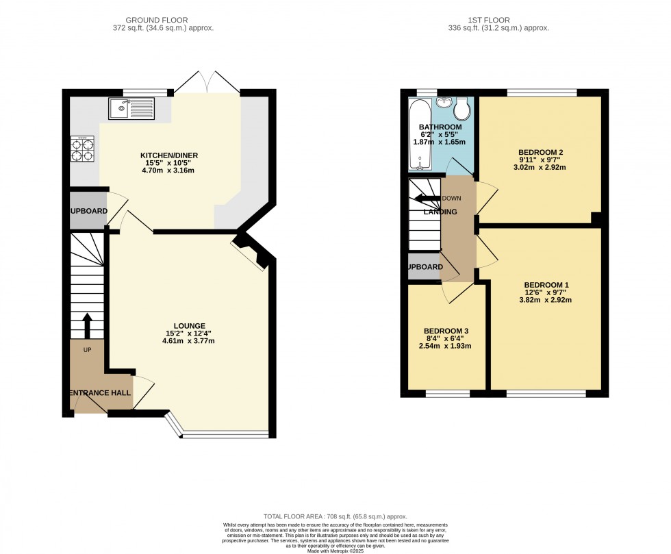 Floorplan for Tilehurst, Reading, Berkshire