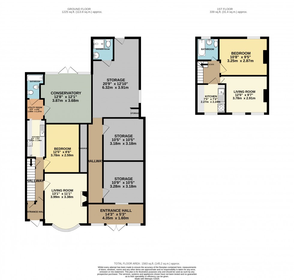 Floorplan for Theale, Reading, Berkshire
