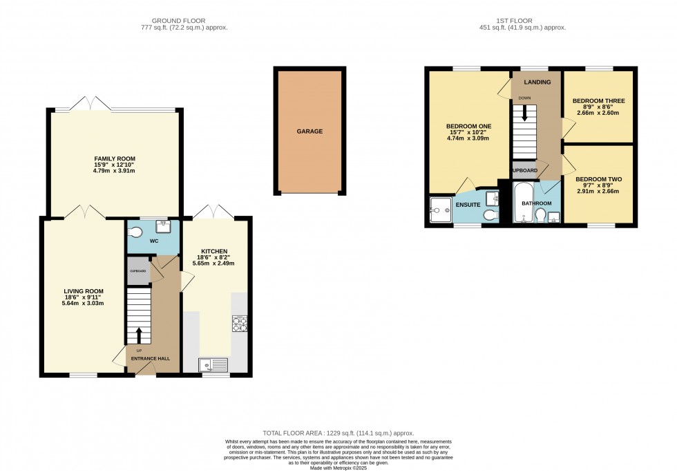 Floorplan for Earley, Reading, Berkshire