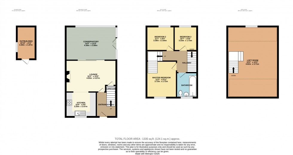 Floorplan for Greencroft Gardens, Reading, Berkshire
