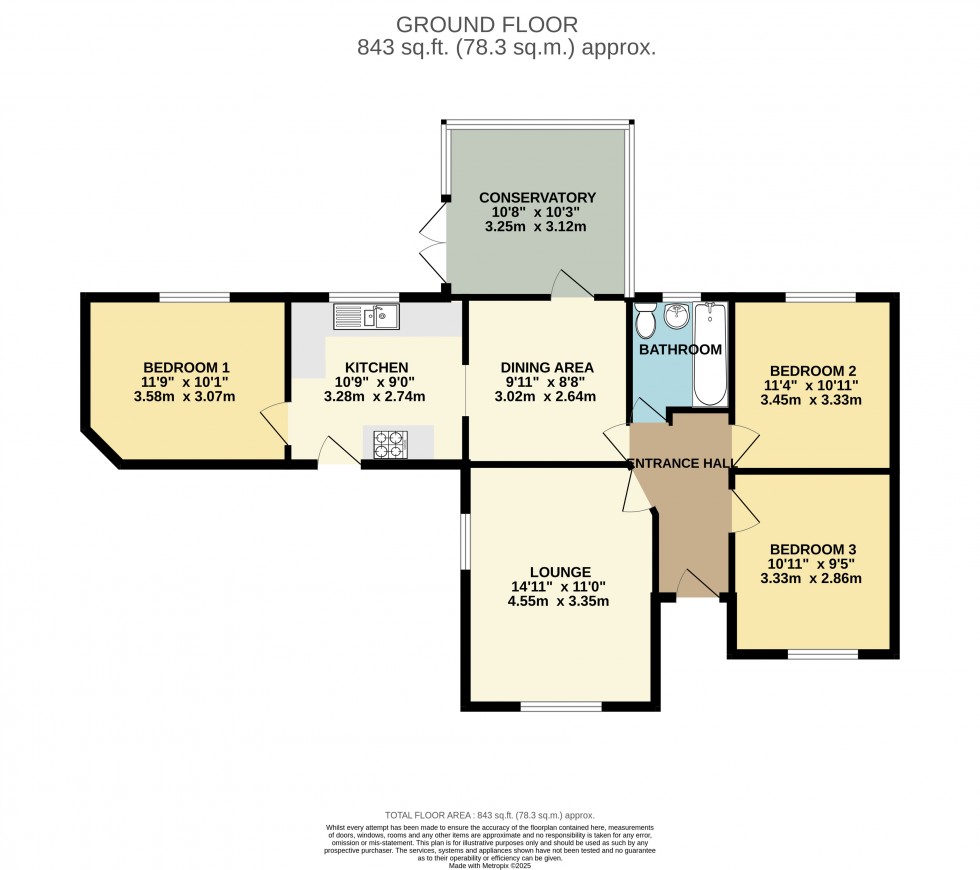 Floorplan for Tilehurst, Reading, Berkshire