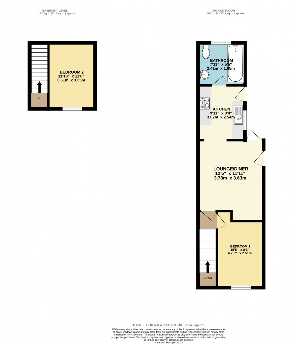 Floorplan for Oxford Road, Reading, Berkshire
