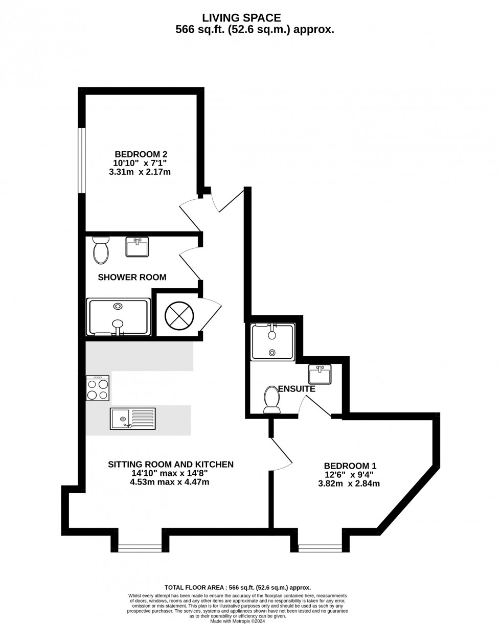 Floorplan for Station Road, Reading, Berkshire