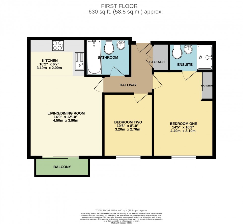 Floorplan for Drake Way, Reading, Berkshire