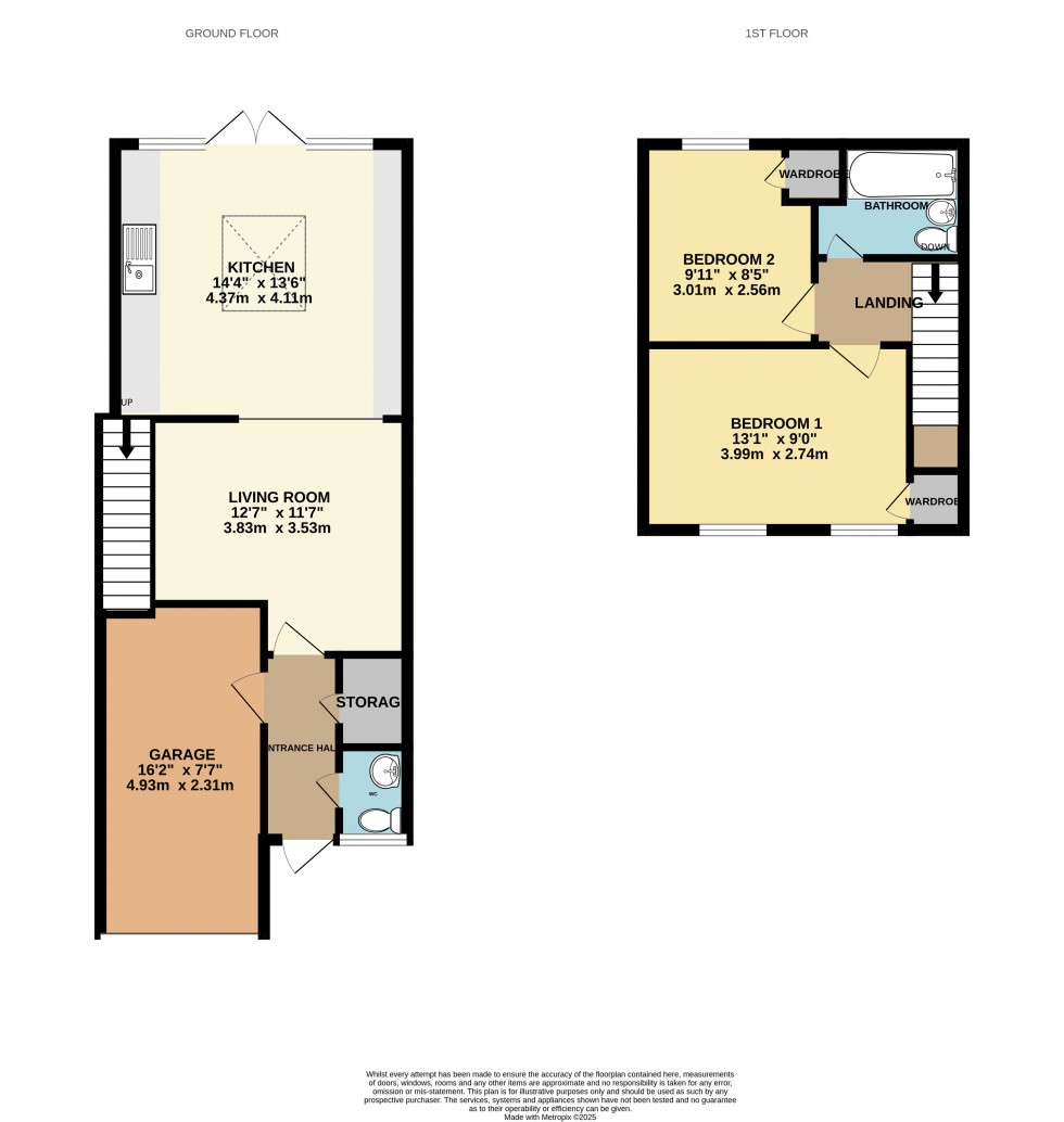 Floorplan for Calcot, Reading, Berkshire
