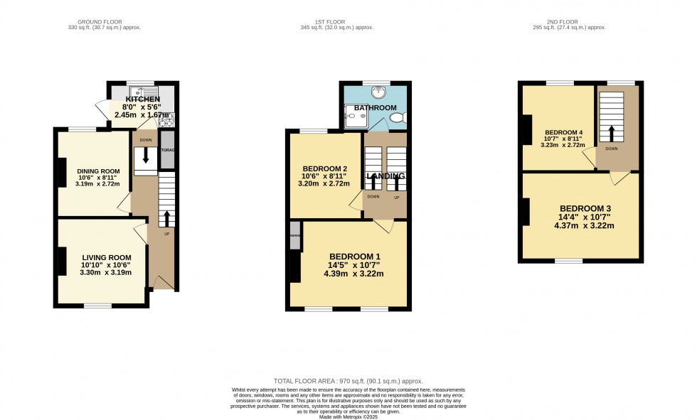 Floorplan for Anstey Road, Reading, Berkshire