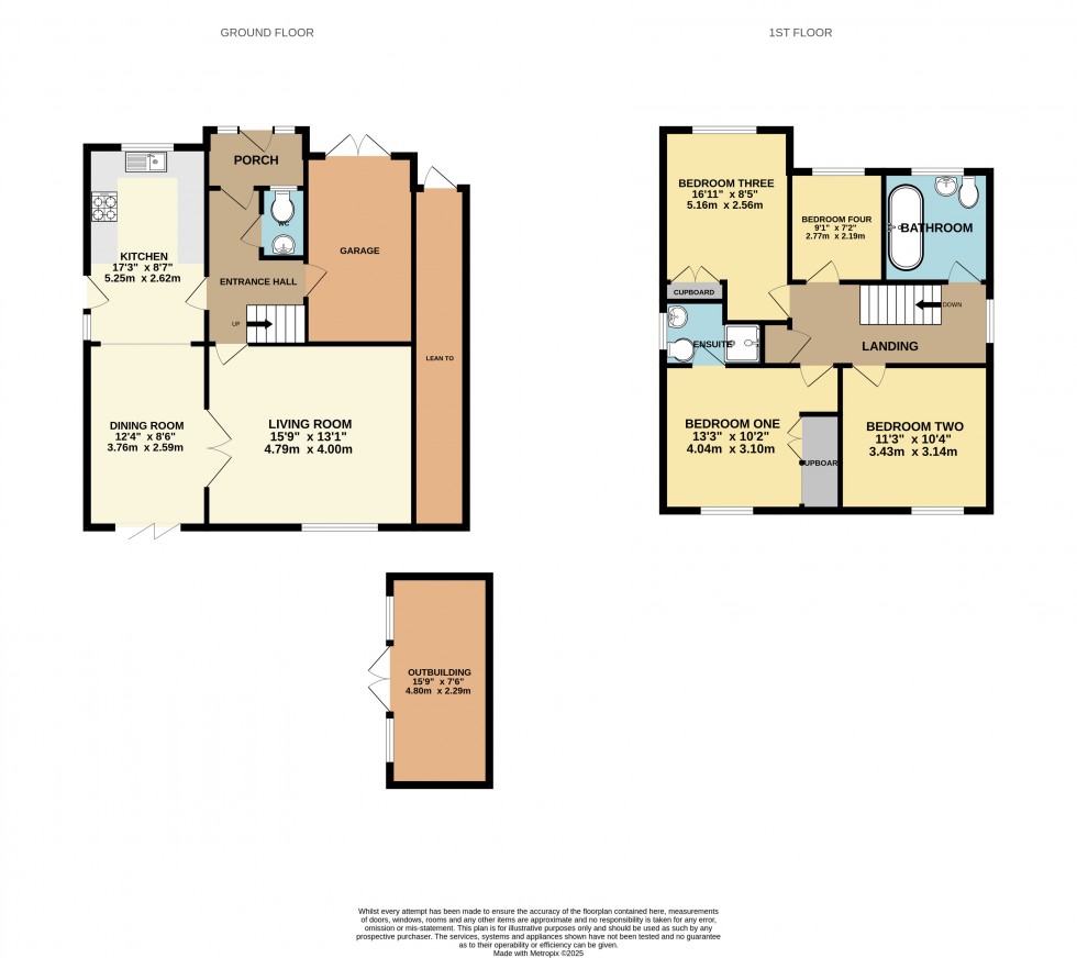 Floorplan for Lower Earley, Reading, Berkshire