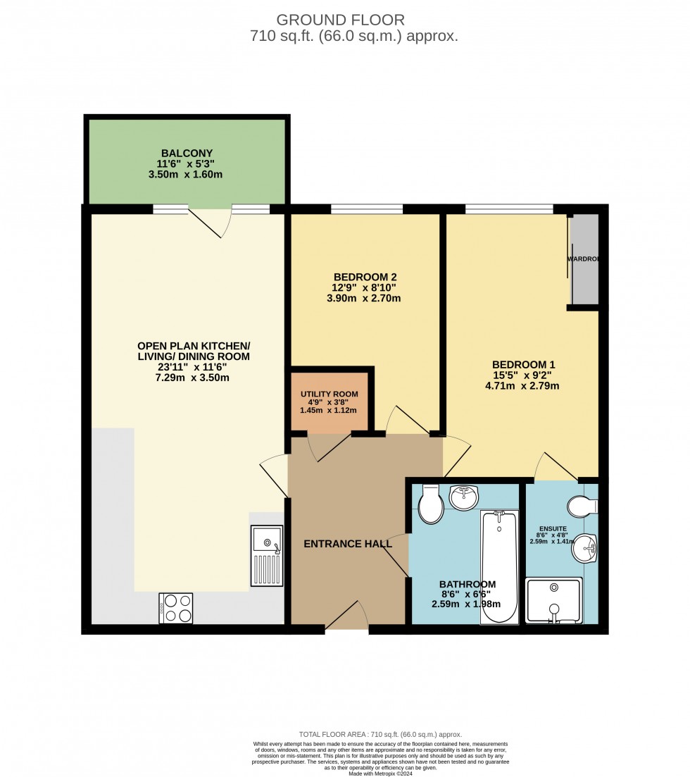 Floorplan for Arborfield Green, Reading, Berkshire