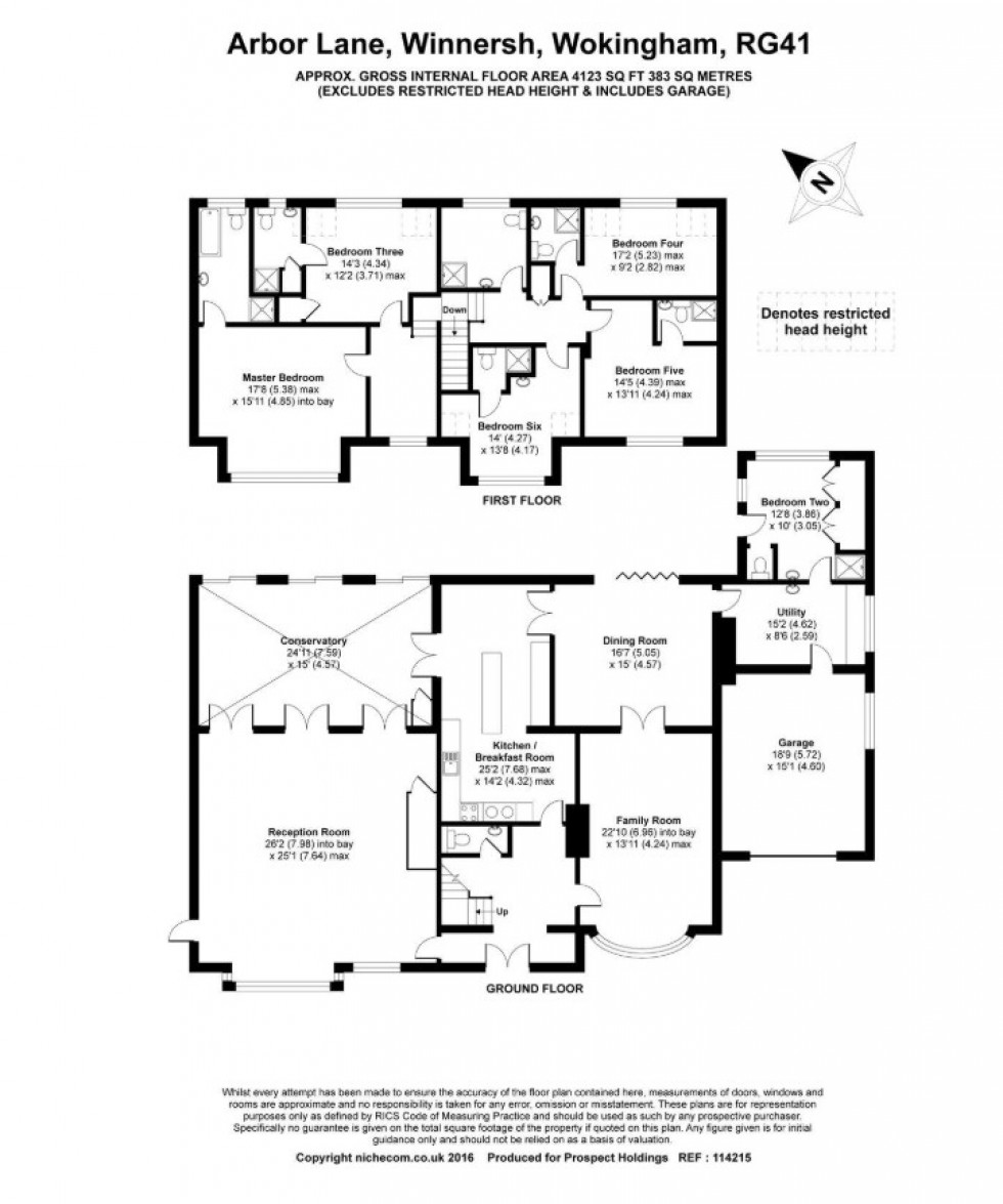 Floorplan for Winnersh, Wokingham, Berkshire