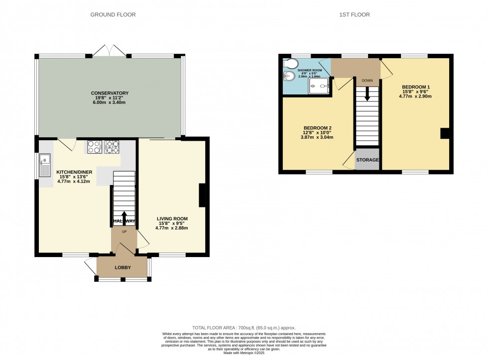 Floorplan for Lulworth Road, Reading, Berkshire