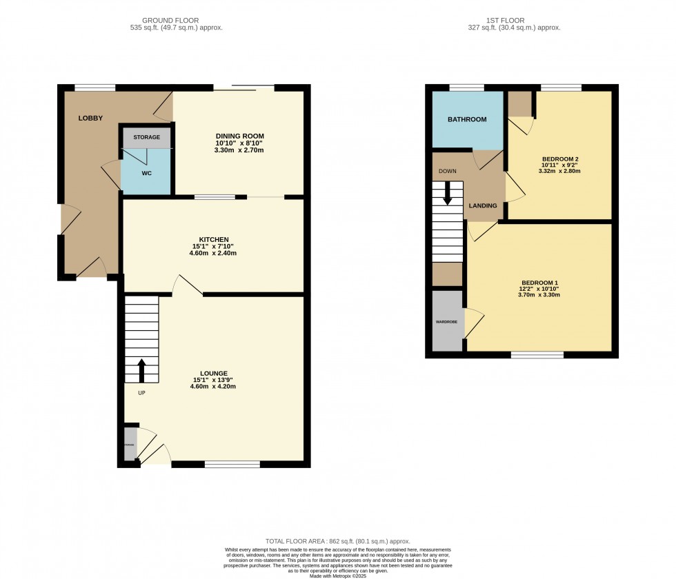 Floorplan for Merrivale Gardens, Reading, Berkshire