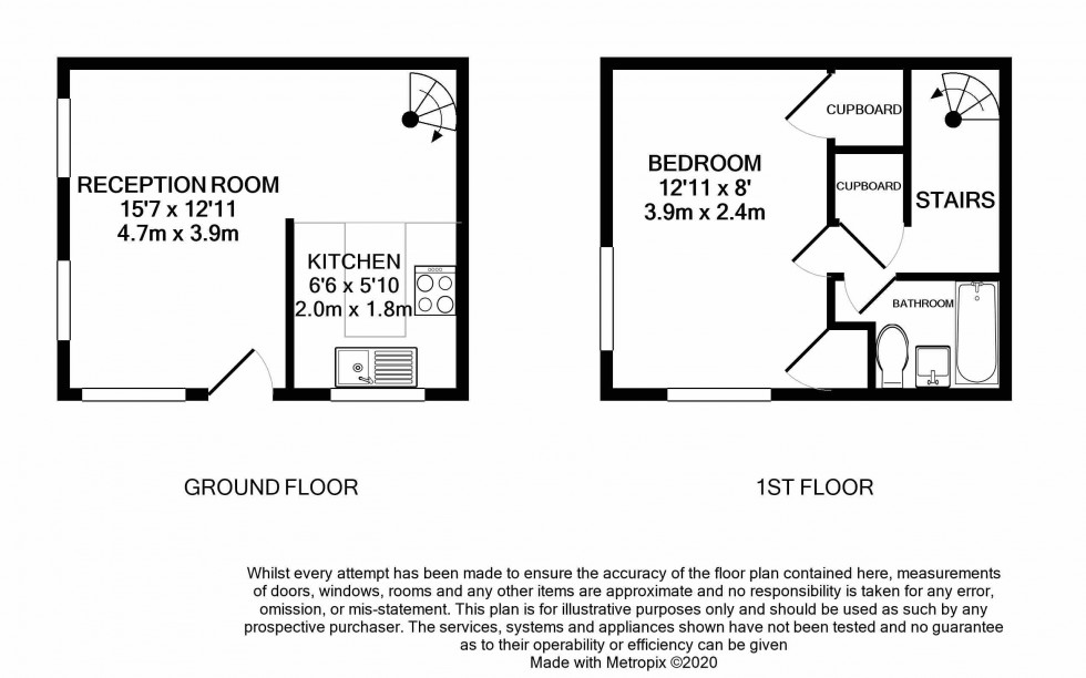 Floorplan for Lower Earley, Reading, Berkshire