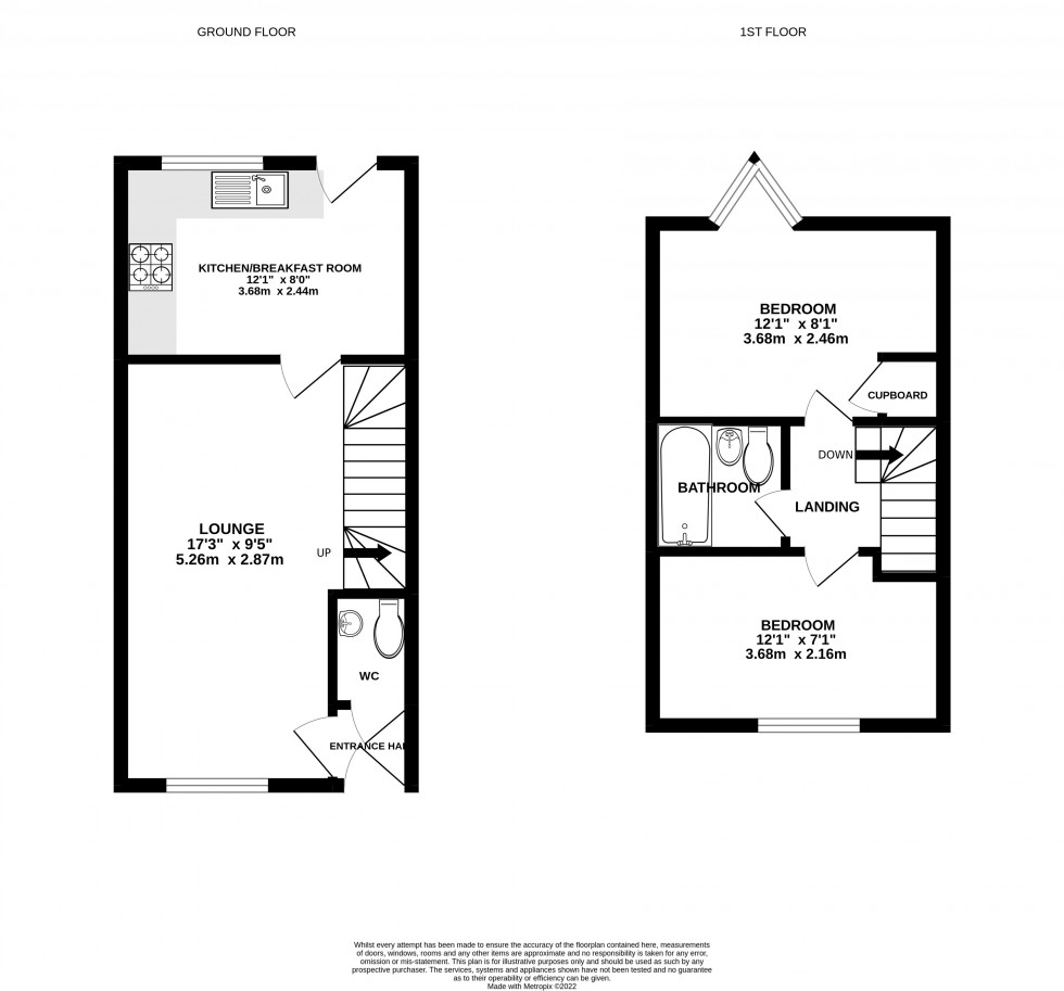 Floorplan for Earley, Reading, Berkshire