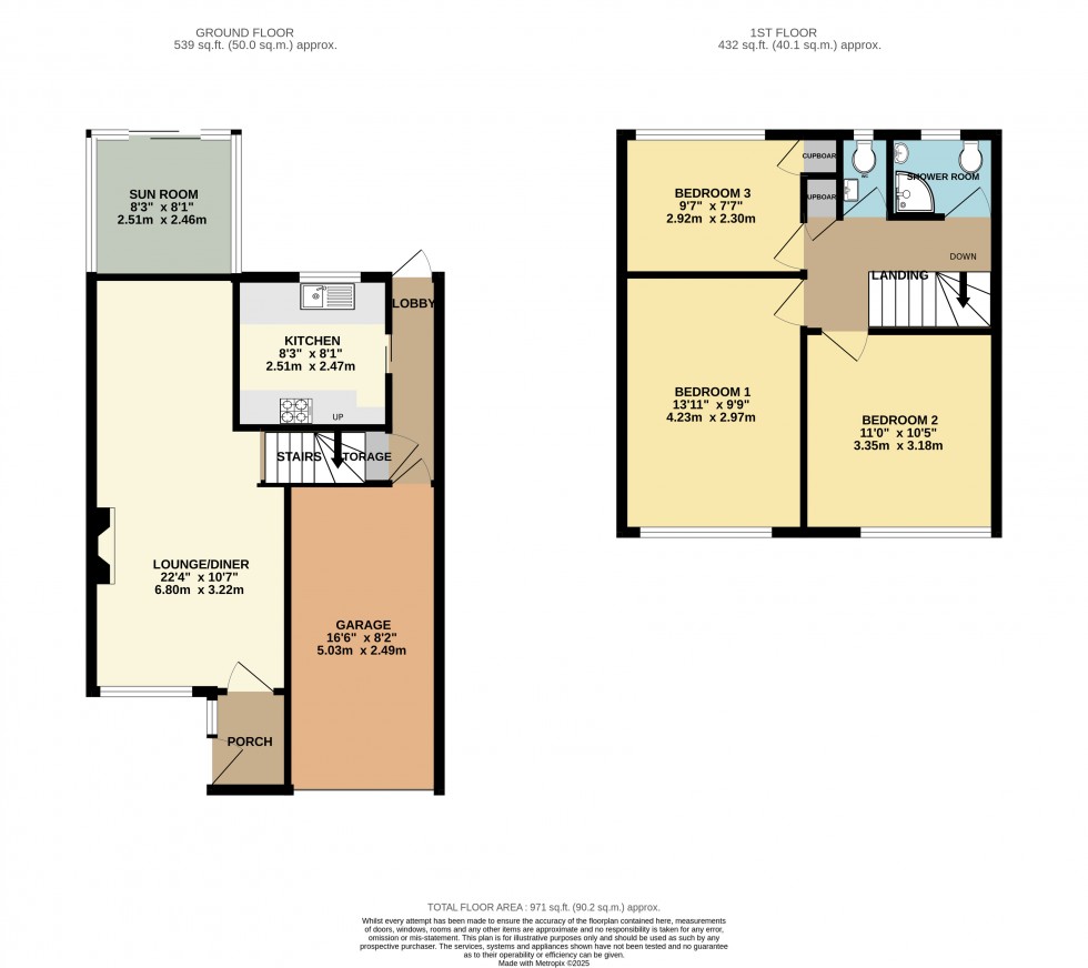 Floorplan for Circuit Lane, Reading, Berkshire