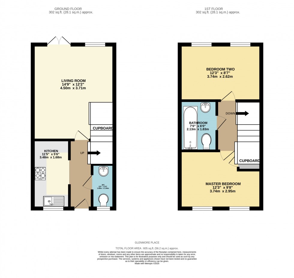 Floorplan for Tilehurst, Reading, Berkshire