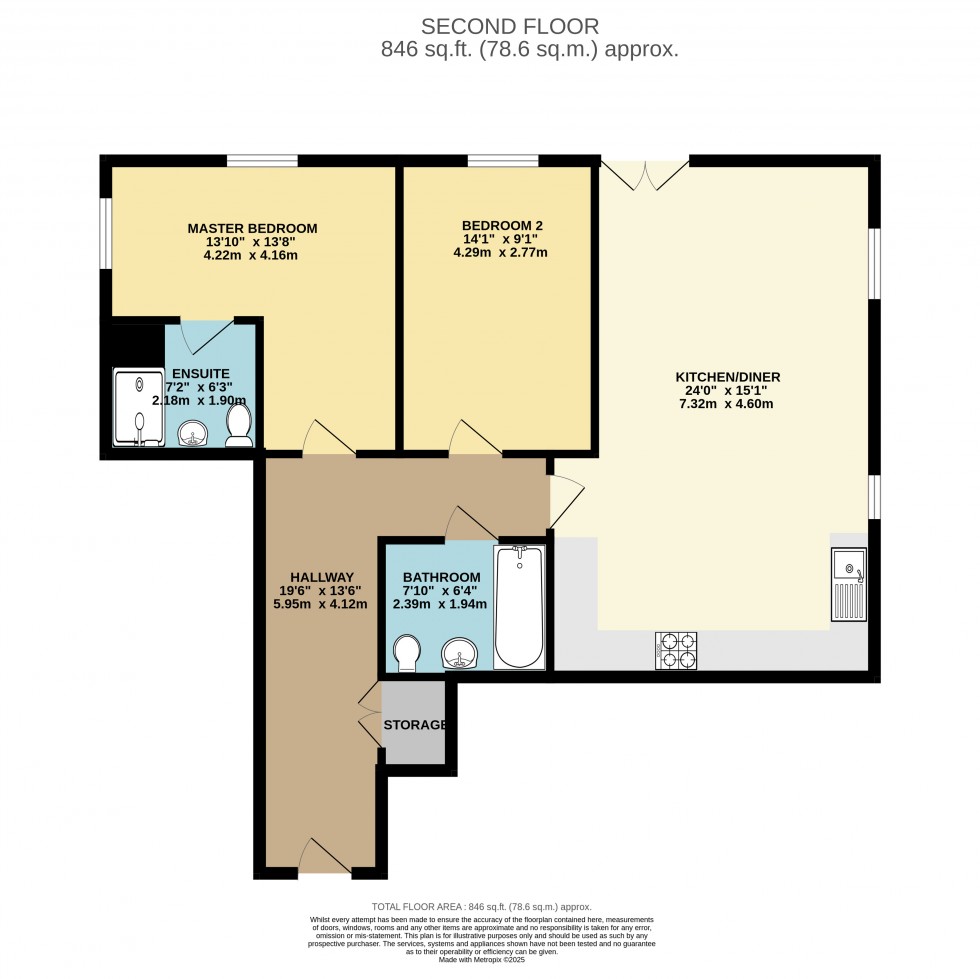 Floorplan for Reading, Berkshire