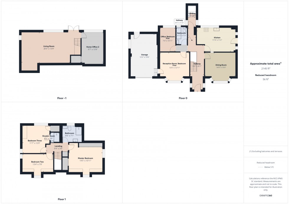 Floorplan for Tilehurst, Reading, Berkshire