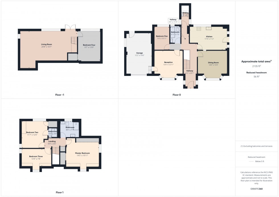 Floorplan for Tilehurst, Reading, Berkshire